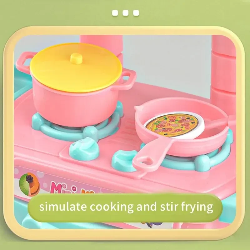مجموعة ألعاب مطبخ مصغرة للعب ع - مراجعة Kids Outdoor Kitchen Accessories وسعره
