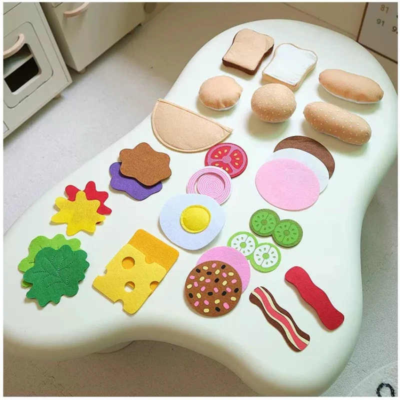 مجموعة أطعمة اللعب من اللباد ( - مراجعة Kids Outdoor Kitchen Accessories وسعره