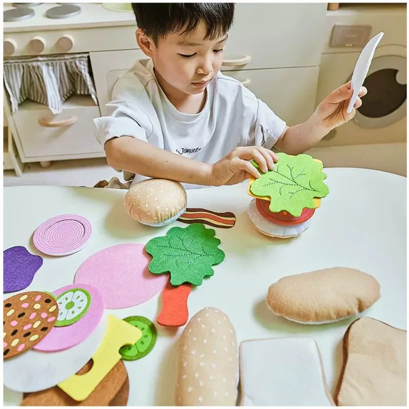 مجموعة أطعمة اللعب من اللباد ( - مراجعة Kids Outdoor Kitchen Accessories وسعره