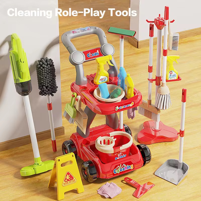 ألعاب تمثيلية للأطفال، أدوات ت - مراجعة Kids Outdoor Broom وسعره