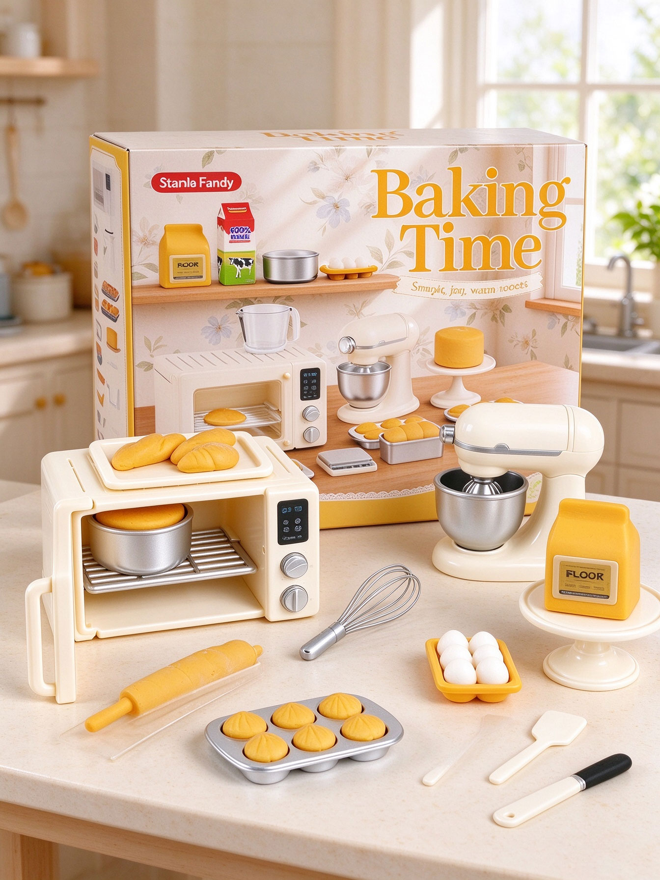مجموعة ألعاب محاكاة مصغرة لعمل - مراجعة Kids Outdoor Kitchen Accessories وسعره
